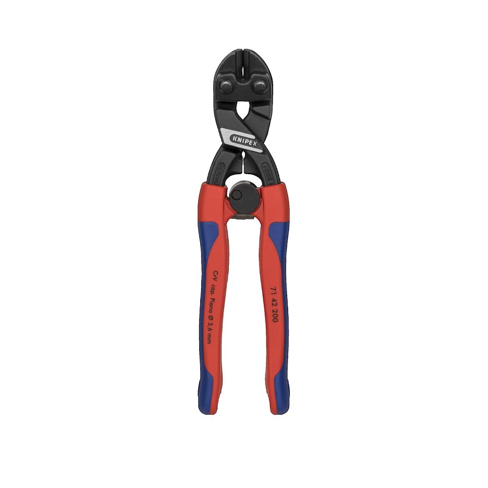Obcinaczki Knipex CoBolt stal chromowo-wanadowa głowica zgięta 20°