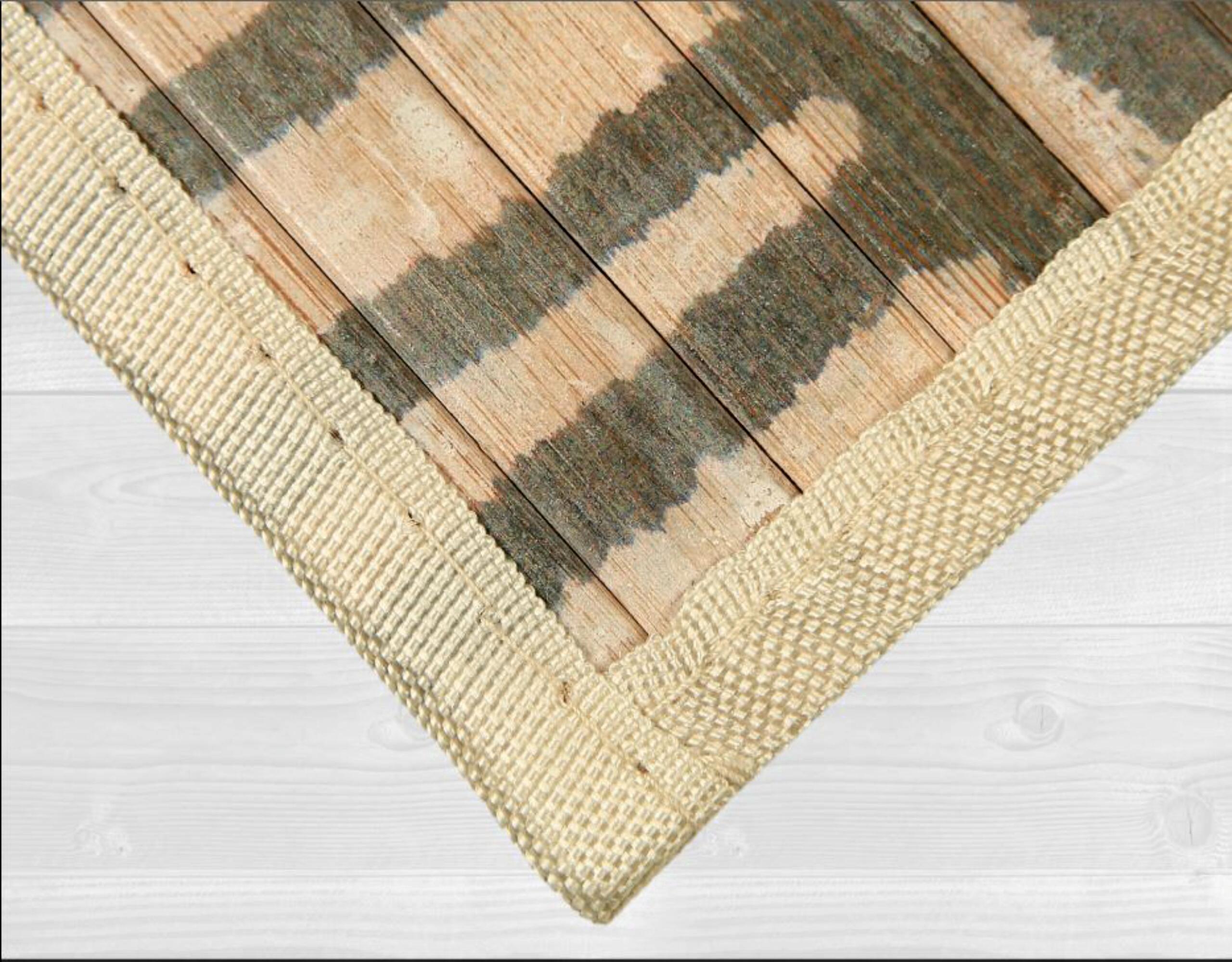 Dywan bambusowy Kenia Grecas naturalny 80x150cm - 8