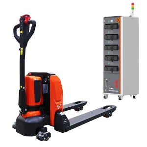 Transpalette électrique STOCKMAN Haute Levée 1000 Kg - HB1056EN - Bricolage