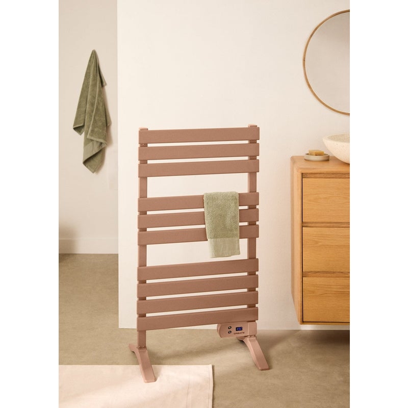 WARM TOWEL - Elektryczny wieszak na ręczniki podłogowy lub ścienny 500W