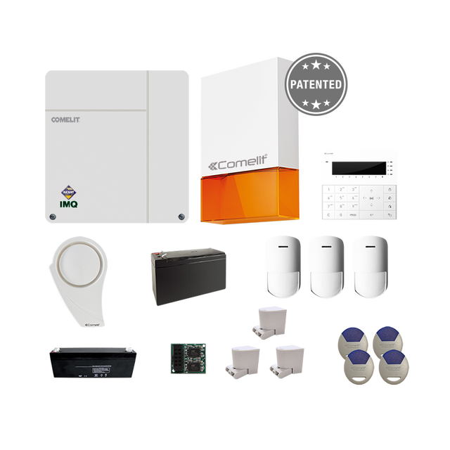 Kit anti-intrusion avec centrale VEDO34FR - COMELIT - KSV3401FR