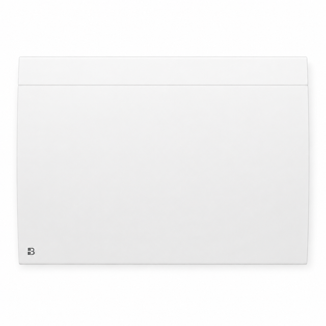 Radiateur électrique fixe connecté WIFI à inertie sèche céramique 1500W Bestherm ILLO CONNECT horizontal blanc