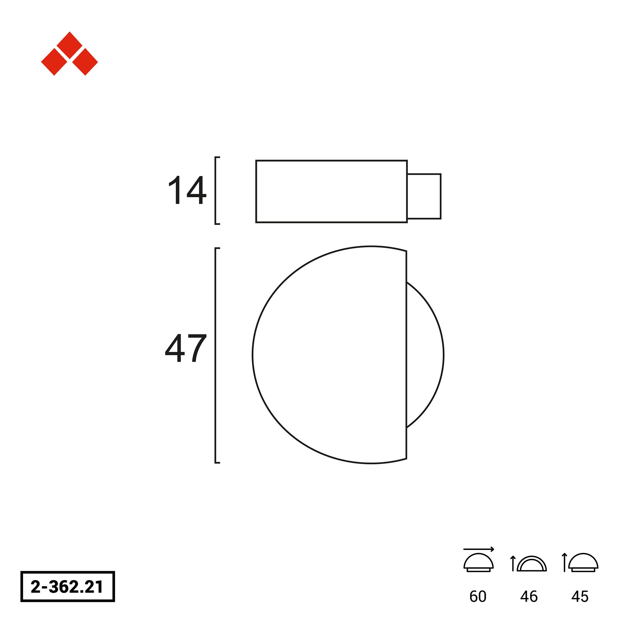 Bloc porte | Style fonctionnel | Protège les murs et les portes contre les impacts | Fabriqué en plastique | Finition chrome brillant | Mesures - 2