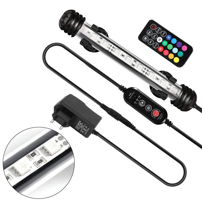 NICREW C10 24/7 Rampe LED Aquarium à Spectre Complet, Éclairage