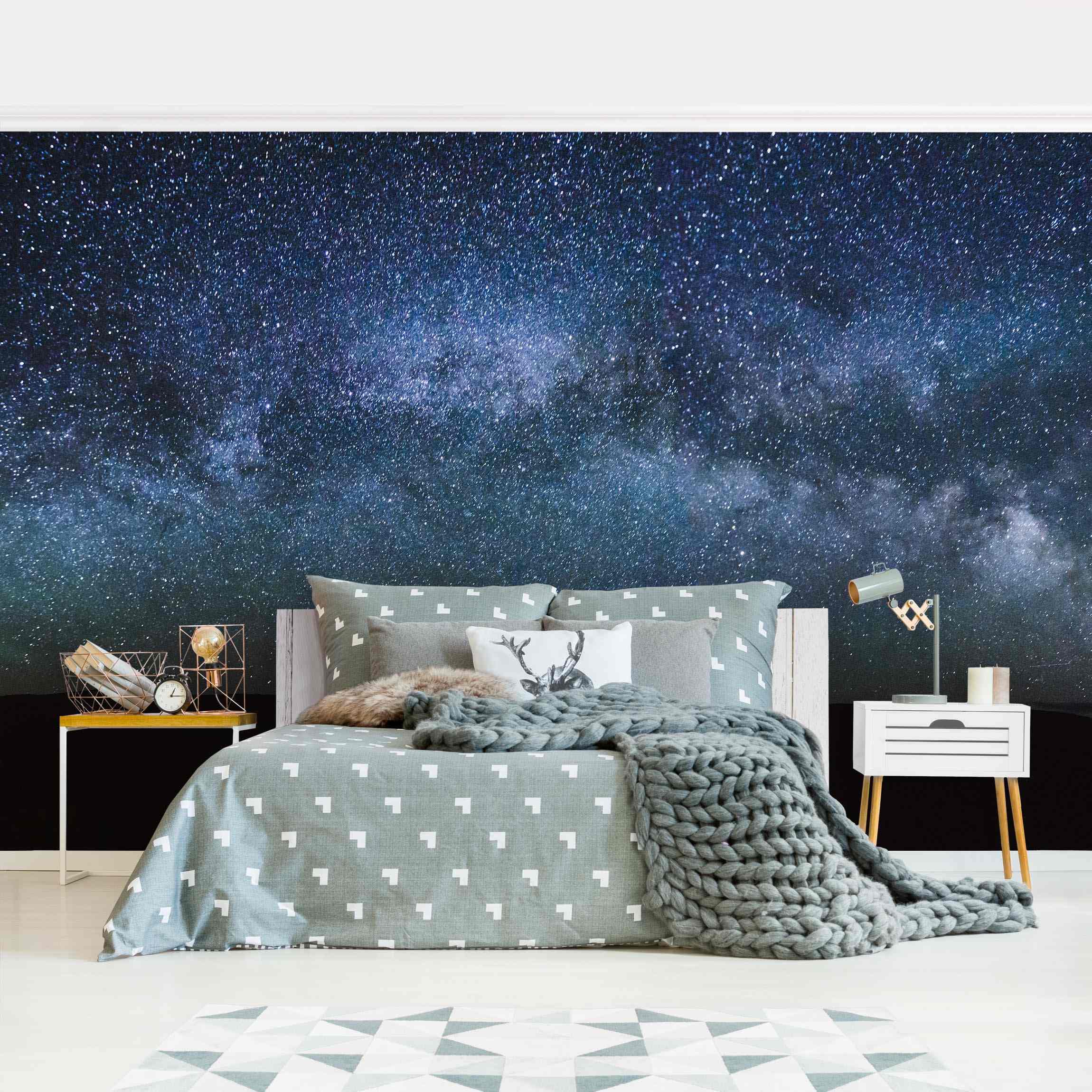 Papel pintado fotomural fotografía cielo 361 - dormitorio salón - tnt 384 x 255 cm smart
