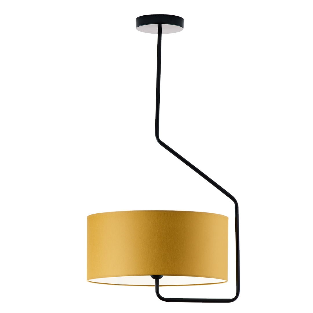 Lampa sufitowa żyrandol lampa wisząca z abażurem walec MARK
