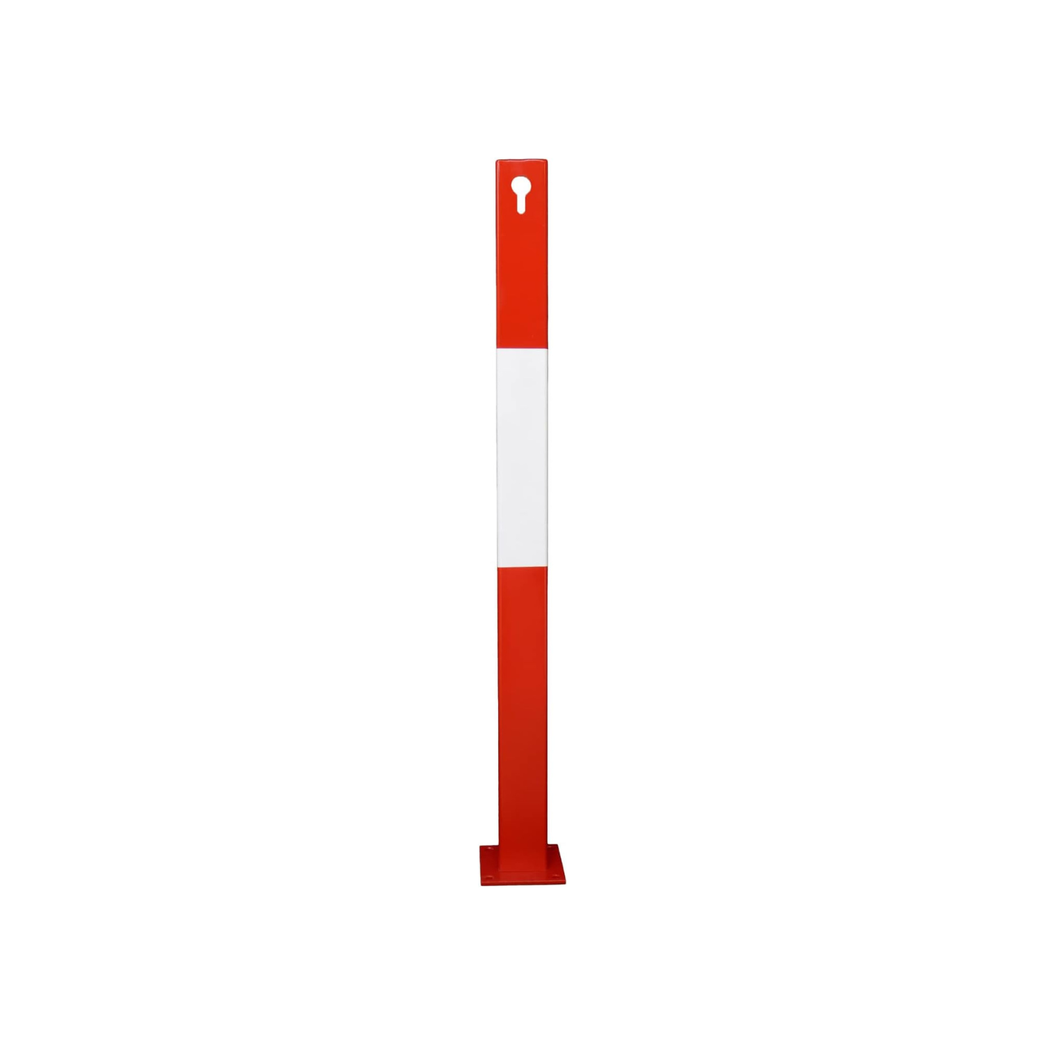 Pilon Parking PARKING FÁCIL | Pilona Metálica Fija de Acero con Base para Atornillar ...