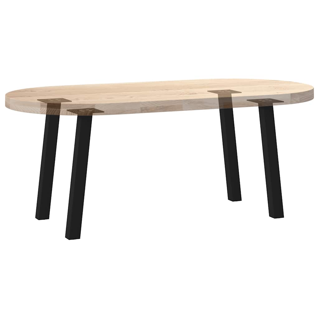 Pernas para mesa de centro 4 peças aço preto 30 cm - COMFORTXL - 7