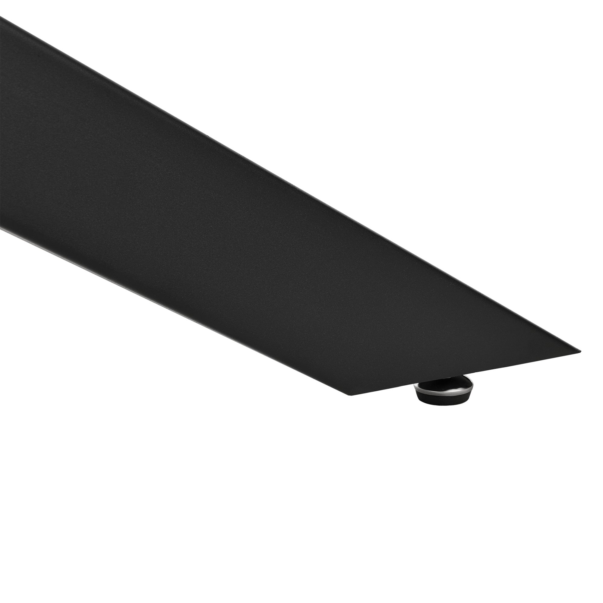 Pied de table Oberau acier fer 85 x 85 x 71 cm noir mat [en.casa] - 6