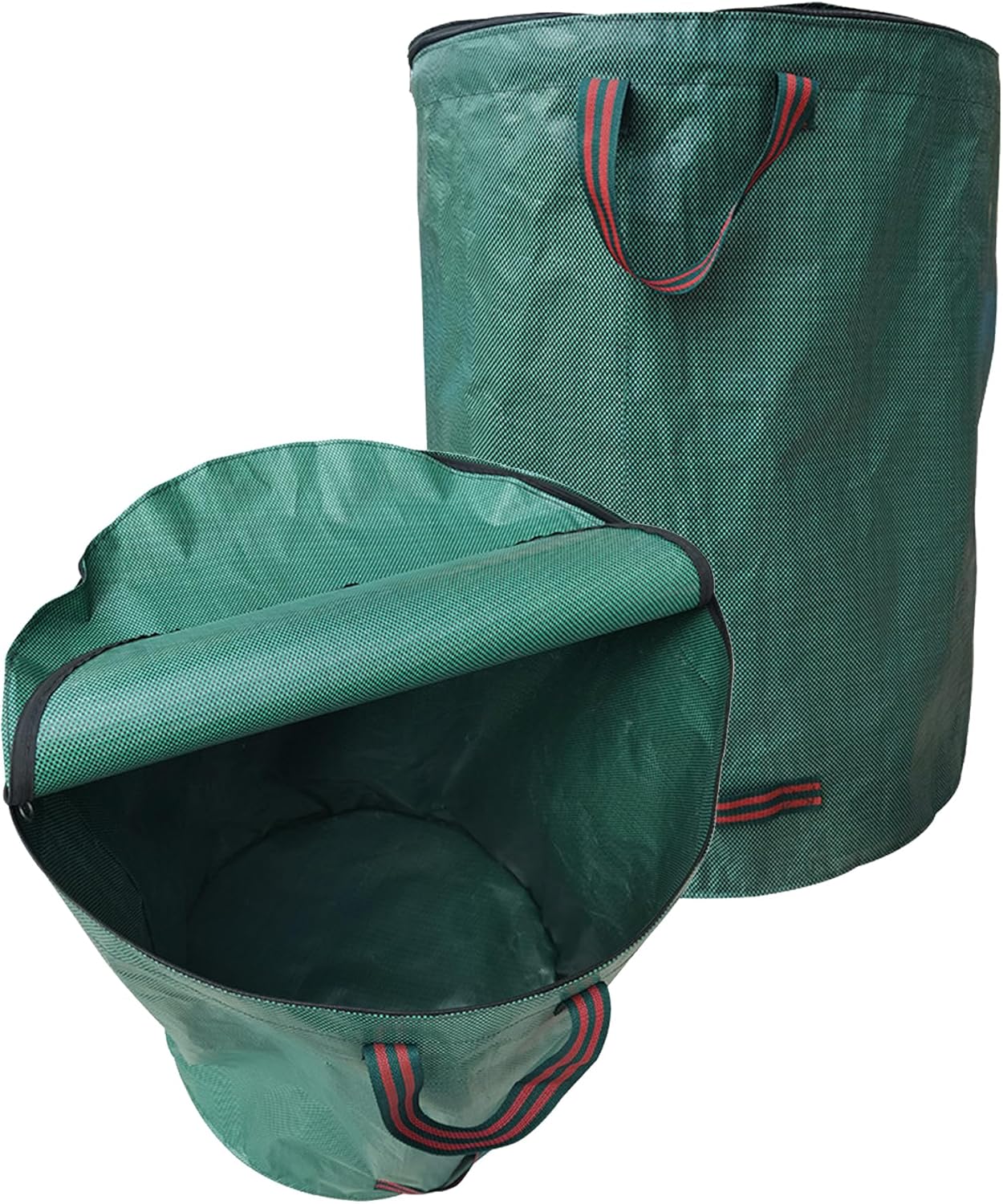 Invero 3 Sacchi Per Rifiuti Da Giardino Riutilizzabili 120L - Resistenti, Impermeabili, Per Foglie E Sfalci (70x45 Cm) - 4