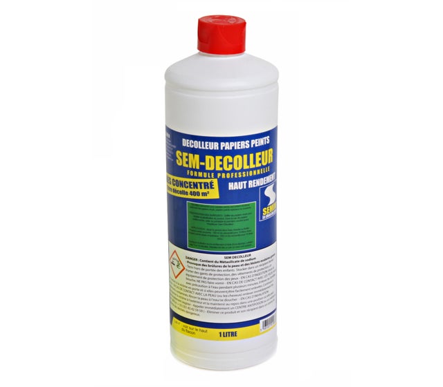 Décolleur papiers peints Semin, Intérieur, Flacon de 1 L