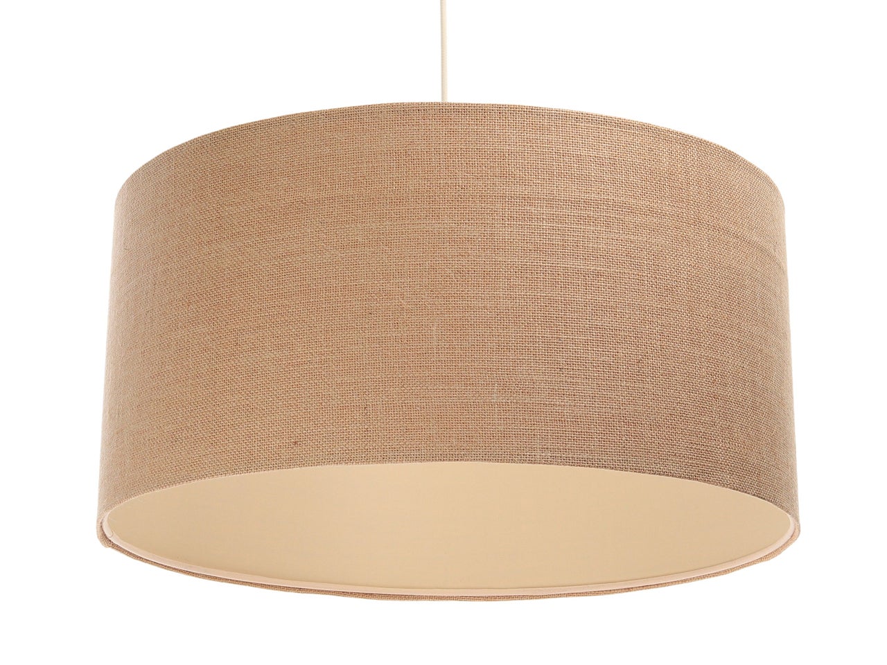 Lampa wisząca BOHO JUTA 50 beżowa