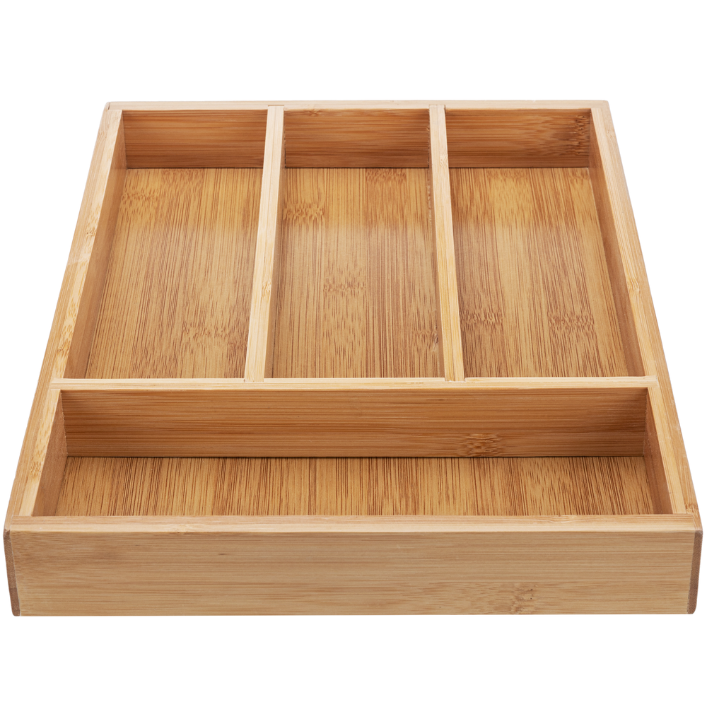 Range couverts en bois bambou - 4