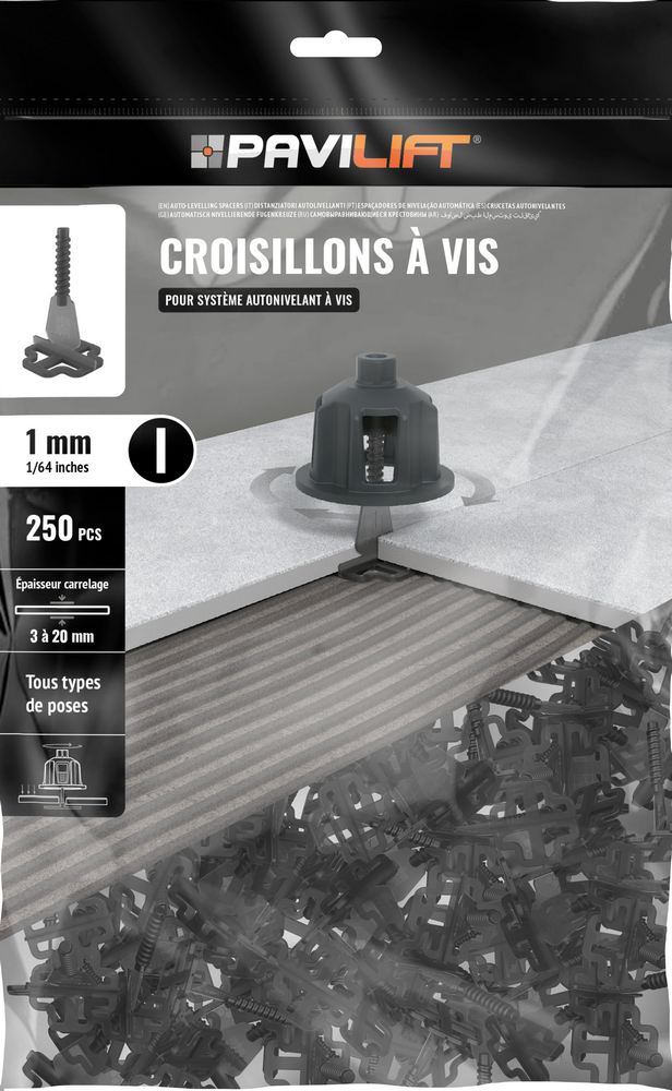 250 Croisillons en 