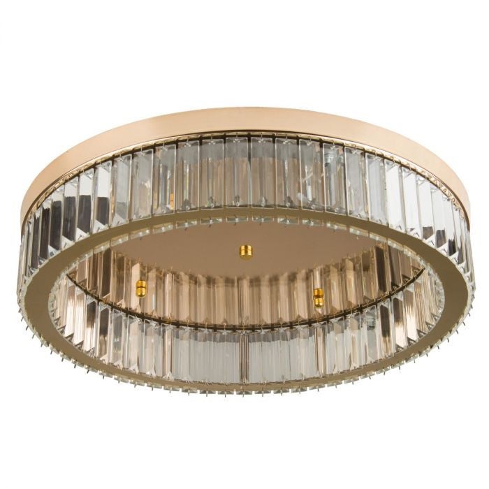 Lampa wisząca Eye LED 30W złota wym: 10 x 50 x 50 cm Abigali
