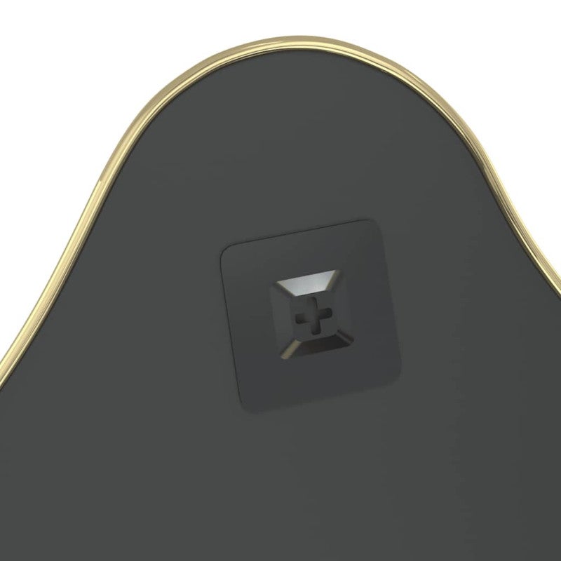 Espelho de parede 50x40 cm dourado vidaXL - 5