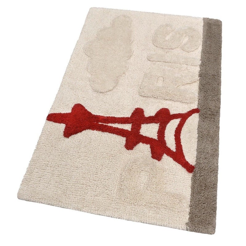 Dywanik łazienkowy lub Sypialniany 55x90 cm z Czystej Bawełny Chłonnej Paris