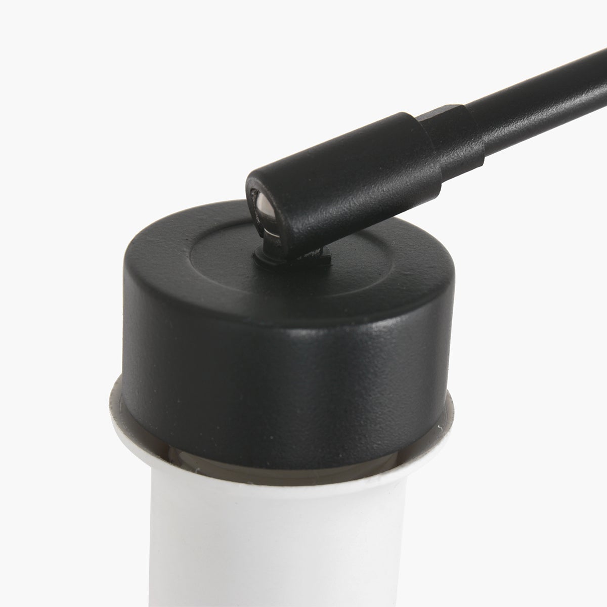 Steinhauer - lampada da parete - Prestige Chic - naturale nero - cotone metallo - lampada da lettura - E27 - 4576ZW - 4