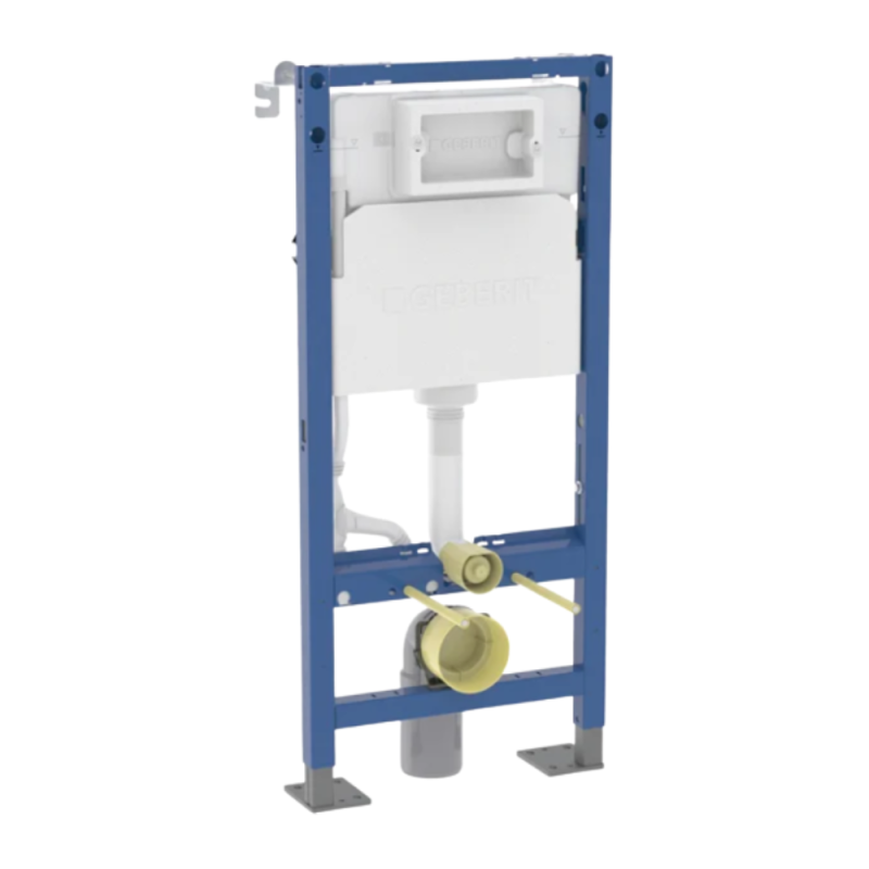 Pack WC autoportant bati-support Geberit + WC sans bride Swiss Aqua Technologies + abattant softclose + plaque (InfinitioGebX) - 2