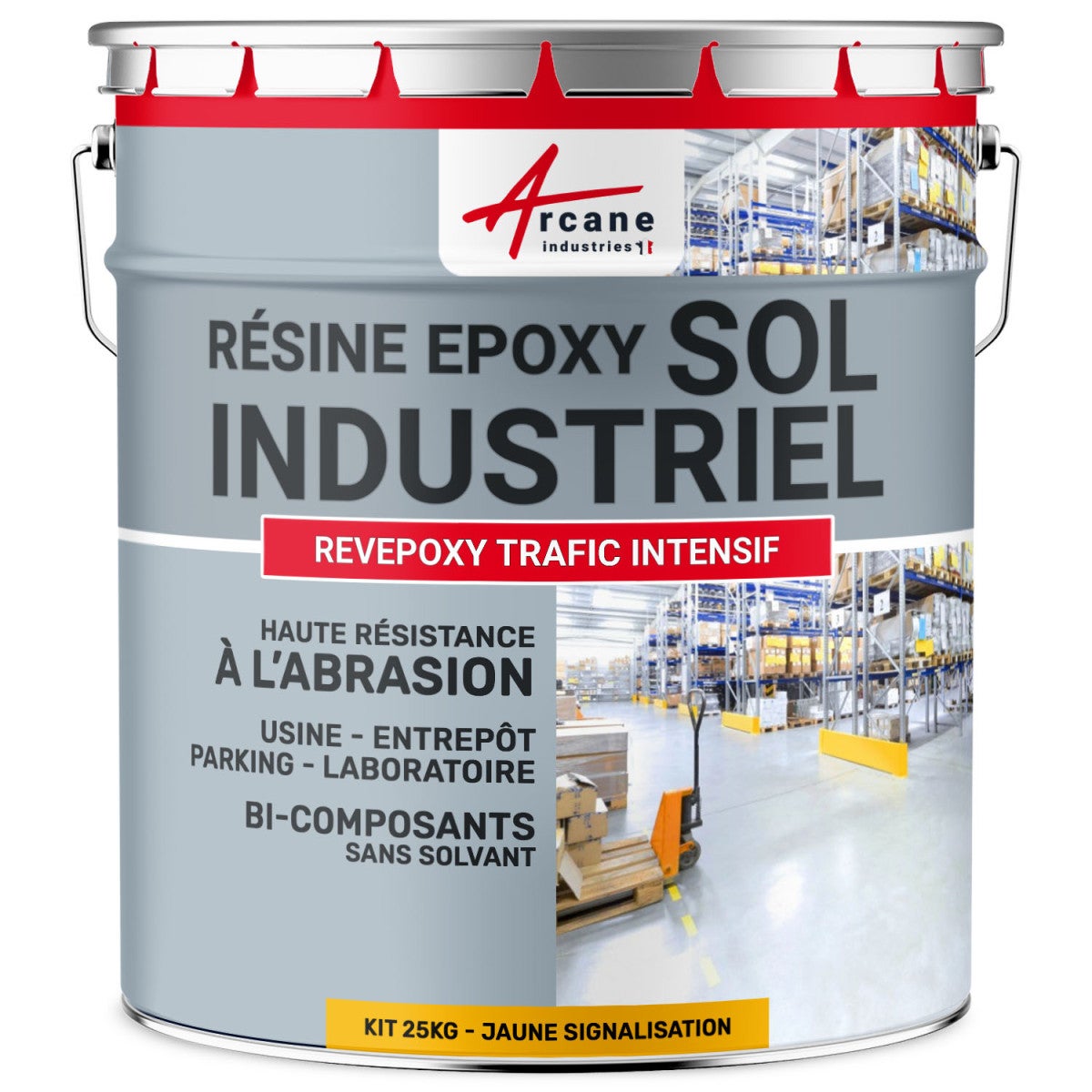 VERNICE BASE ACQUA PAVIMENTI GARAGE VERNIFER - Protettivo Acrilico Ad Alte Prestazioni Per Cemento Resina E Ceramica - Foto 6