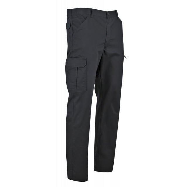 Pantalon de travail Calibre braguette zippée multipoches noir - LMA - Taille M