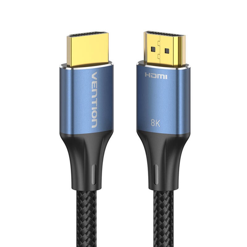 C�ble HDMI 2.1 8k vention alglg hdmi m�le hdmi m�le 1,5m bleu - 3