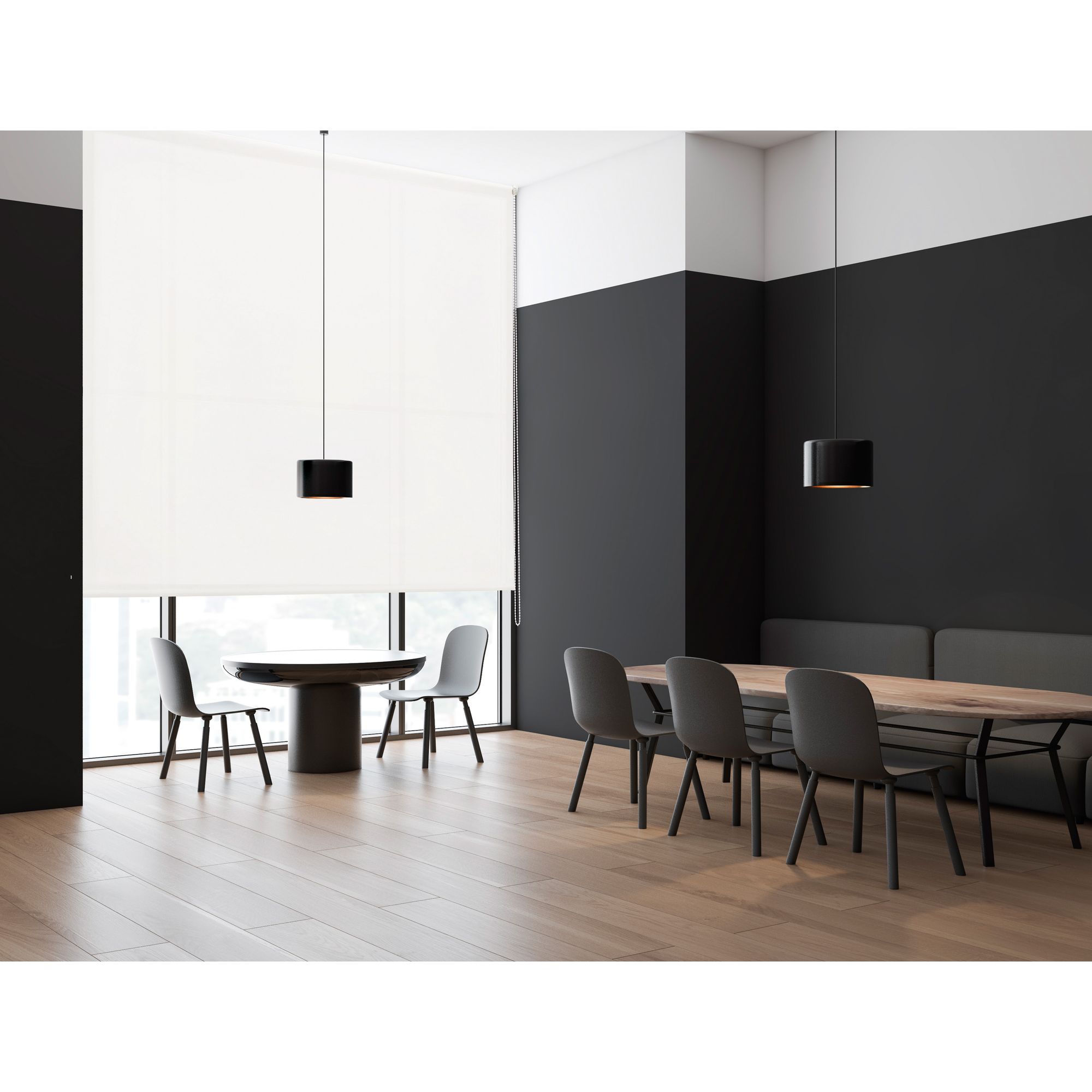 ECOMMERC3 | Tenda a Rullo Traslucida Misura 120x175 - Tenda a Rullo per Installazione a Parete o Soffitto - 4