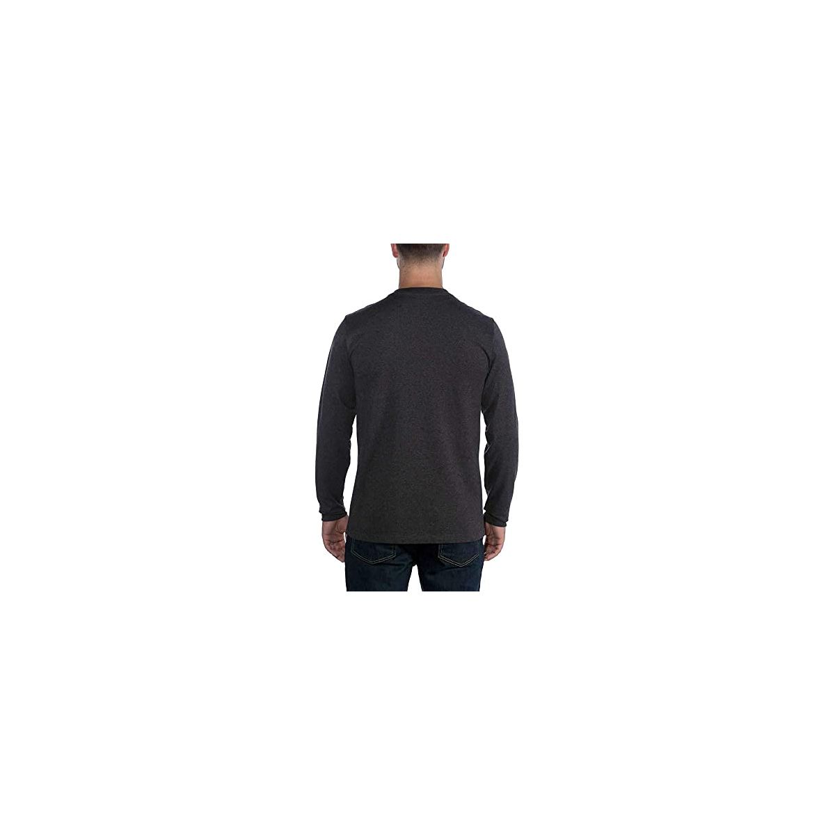 Tee-Shirt Core Logo manches longues 104107 Noir - Carhartt - Taille M - 3