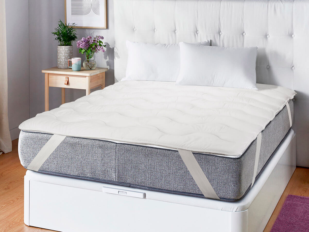 Surmatelas 140x190cm| PIKOLIN HOME| Microfibre| Extra Confort - 7