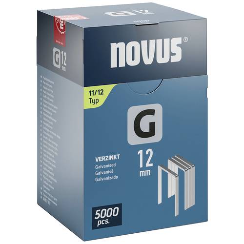 Agrafes Fil Fin Type 53 18mm NOVUS TOOLS - 800 Pièces Galvanisées Super Dures