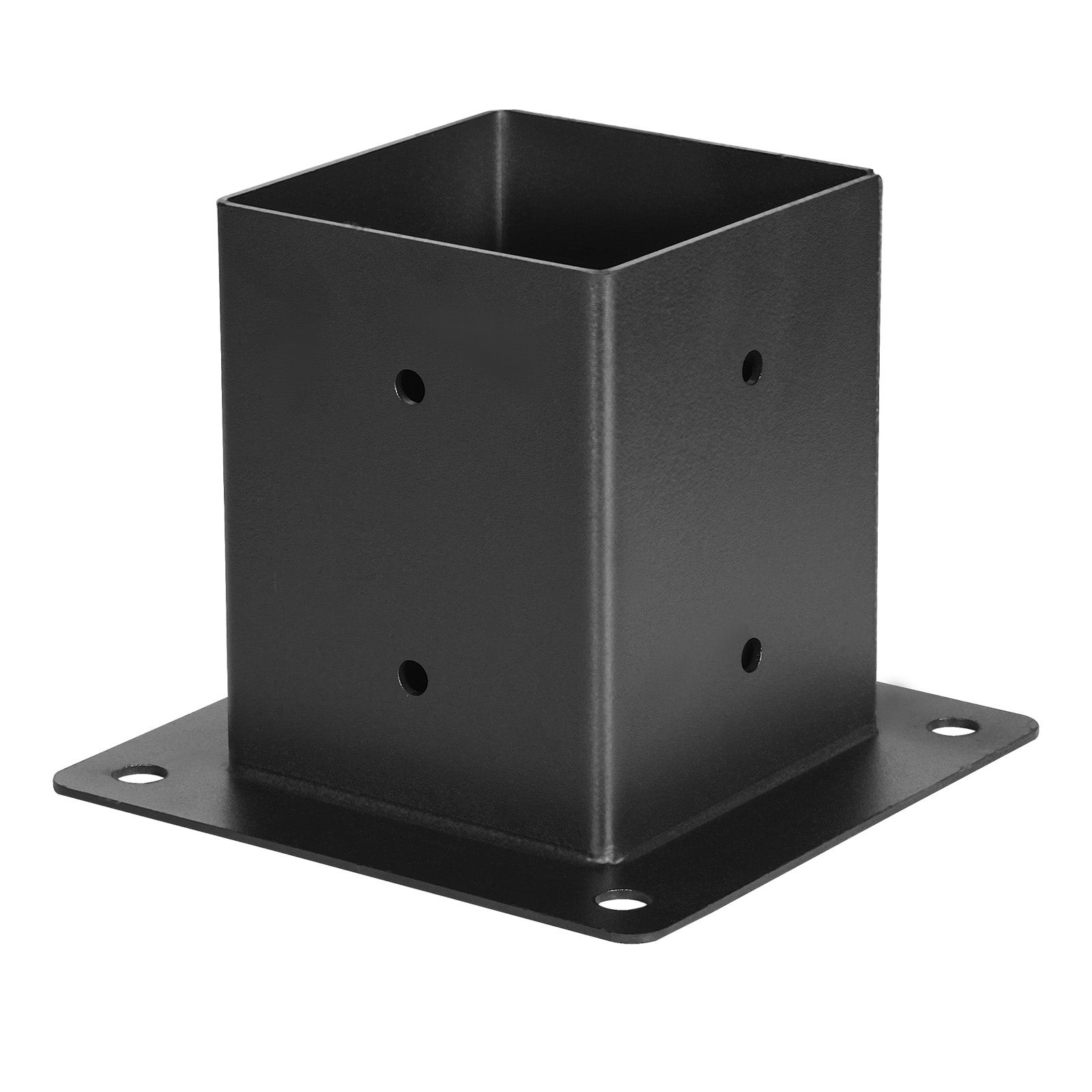Kit SucceBuy supports pergola 8 pièces, 4 angles 3 voies, 4 bases, acier carbone, poutres bois standard, structures bois pour événements extérieurs - 8