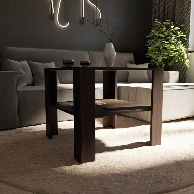 Ława stolik kawowy 68x68 WYSOKA EX3 wenge - 3