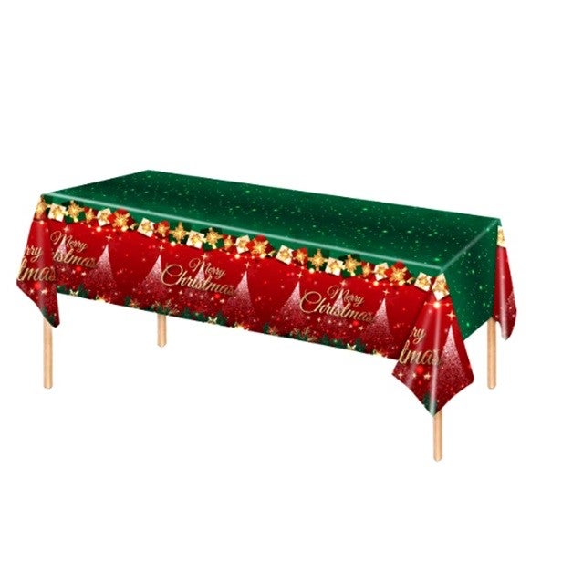 Fata de masa festiva Flippy, dreptunghiulara, Merry Christmas, 137 x 274 cm
