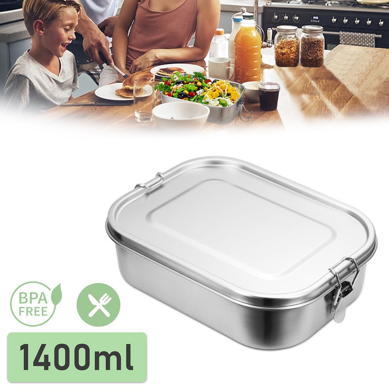 Boîte à Lunch Extérieure En Acier Inoxydable, Avec Poignée, Pratique Et Neuve