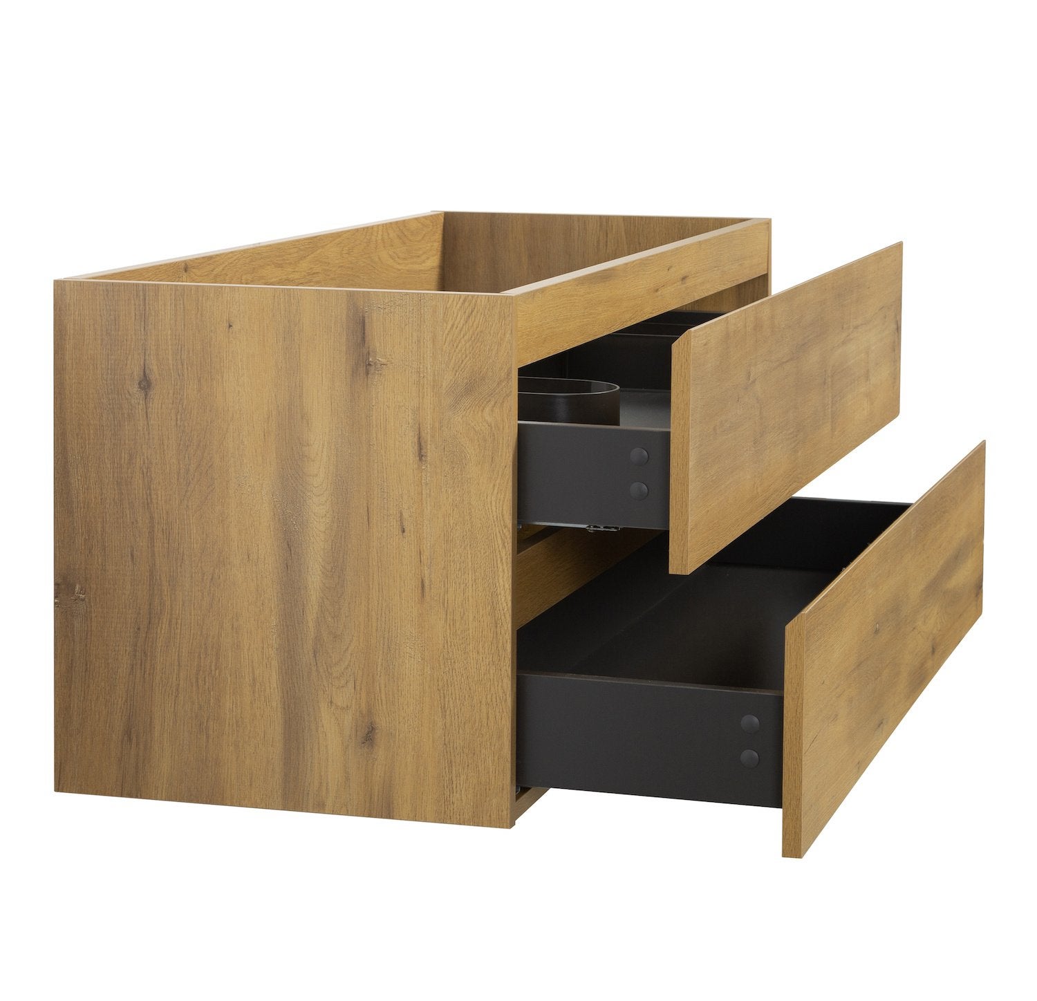 Meuble de salle de bain Angela 120cm - chene – Armoire rangement - 3