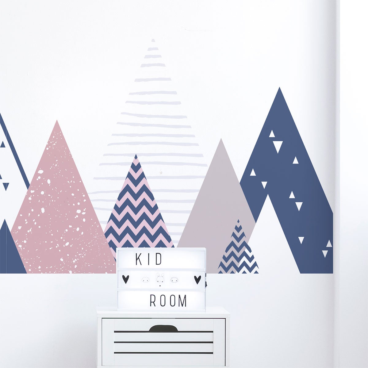 Adesivo bambino di montagna scandinavo arika - Sticker adesivo - adesivi murali - 100x170cm - 5