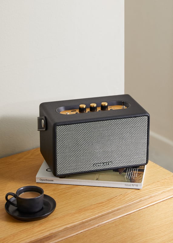 SPEAKER RETRO - Przenośny głośnik z Bluetooth, USB i AUX