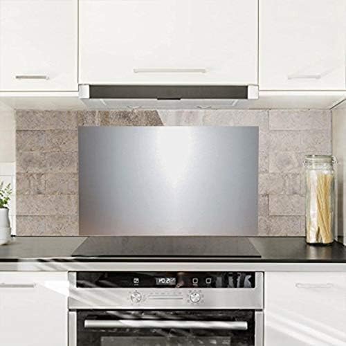 Pannello Paraschizzi Inox AISI 304: Eleganza e Protezione in Cucina. Misura 120x60