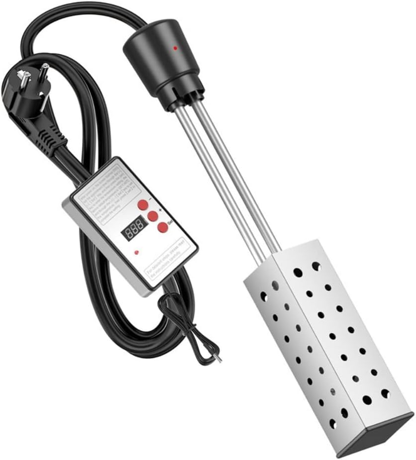 Elektryczny podgrzewacz wody w formie wiadra do użytku domowego, podgrzewacz wody do wanien basenowych, zanurzalny podgrzewacz wody o dużej mocy do ba