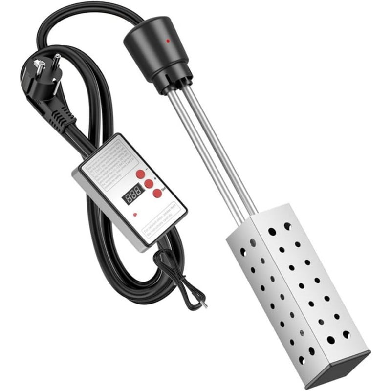 Elektryczny podgrzewacz wody w formie wiadra do użytku domowego, podgrzewacz wody do wanien basenowych, zanurzalny podgrzewacz wody o dużej mocy do ba