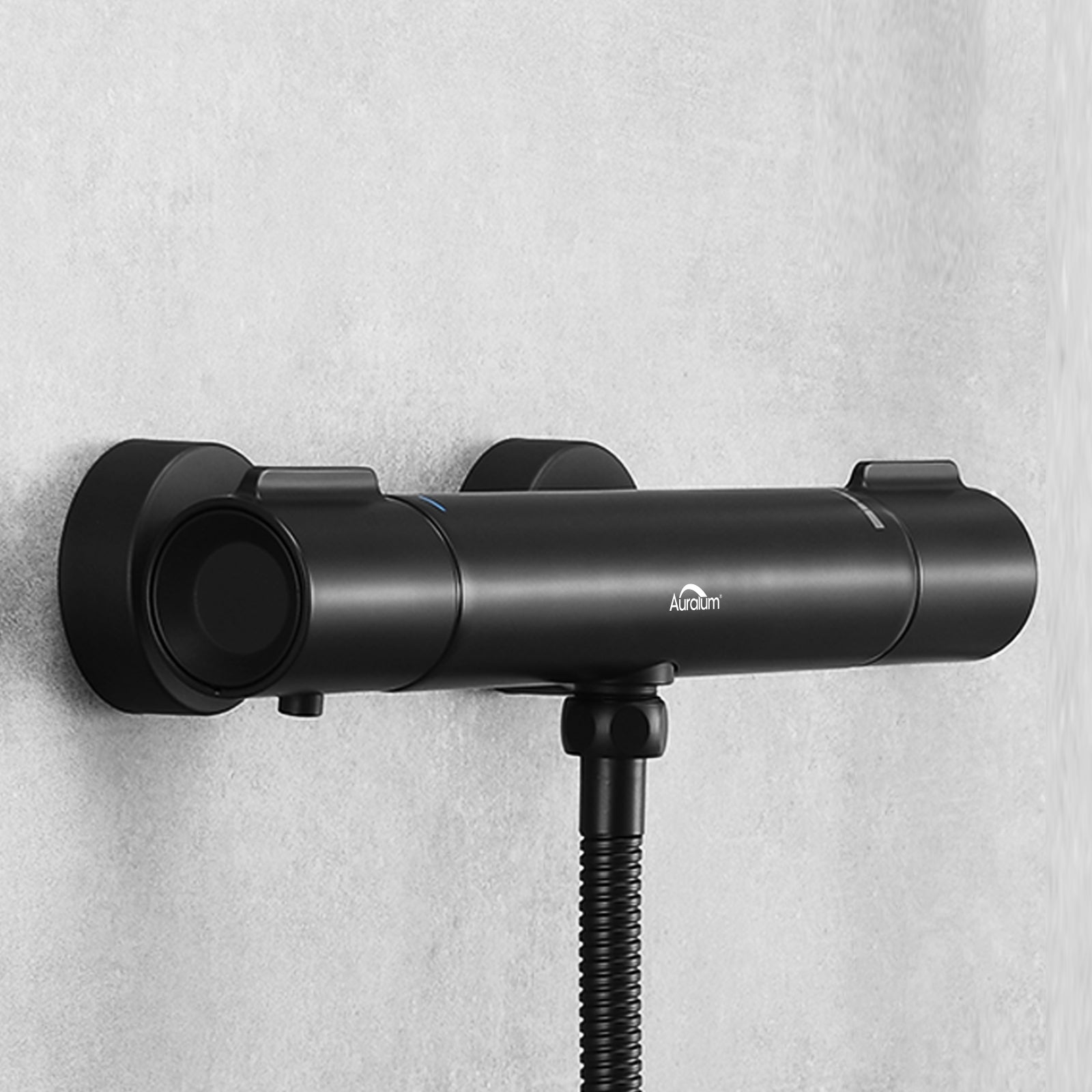 Mitigeur Thermostatique Douche Noir, Robinet Thermostatique De Douche