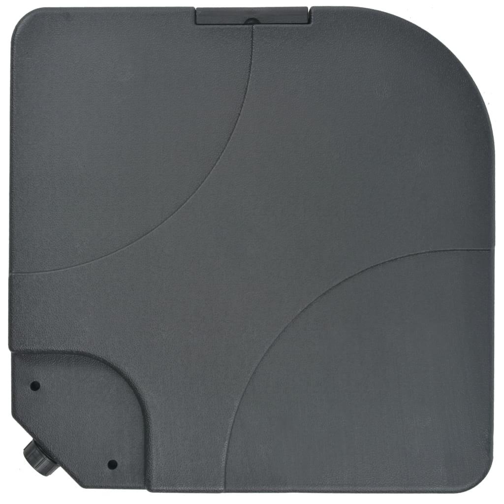 Ombrellone con base portatile 3 x 3 m antracite 02_0008043 - 9