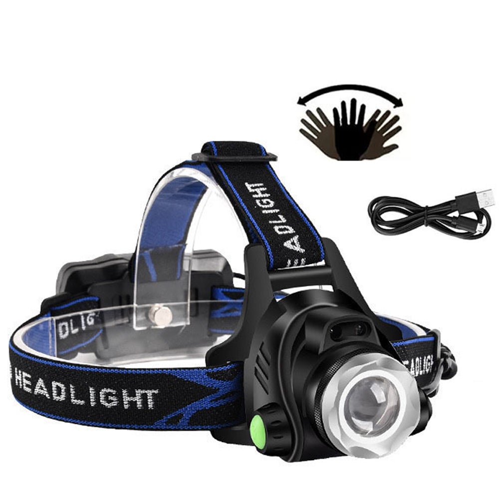 POKISEED Lampe Frontale LED Ultra Puissante 1500 LM, Lampe Frontale Rechargeable USB-C 5000 mAh, Faisceau Large 230°, 3 Modes, Étanche IPX6, Clips pour Casque – Course, Camping, Pêche et Travail POKISEED Lampe Frontale LED Ultra Puissante 1500 LM, Lampe Frontale Rechargeable USB-C 5000 mAh, Faisceau Large 230°, 3 Modes, Étanche IPX6, Clips pour Casque – Course, Camping, Pêche et Travail