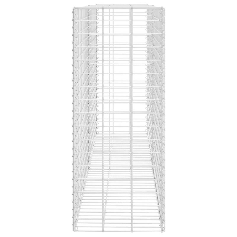 Cesta de gaviones de acero galvanizado 85x30x200 cm vidaXL - 4