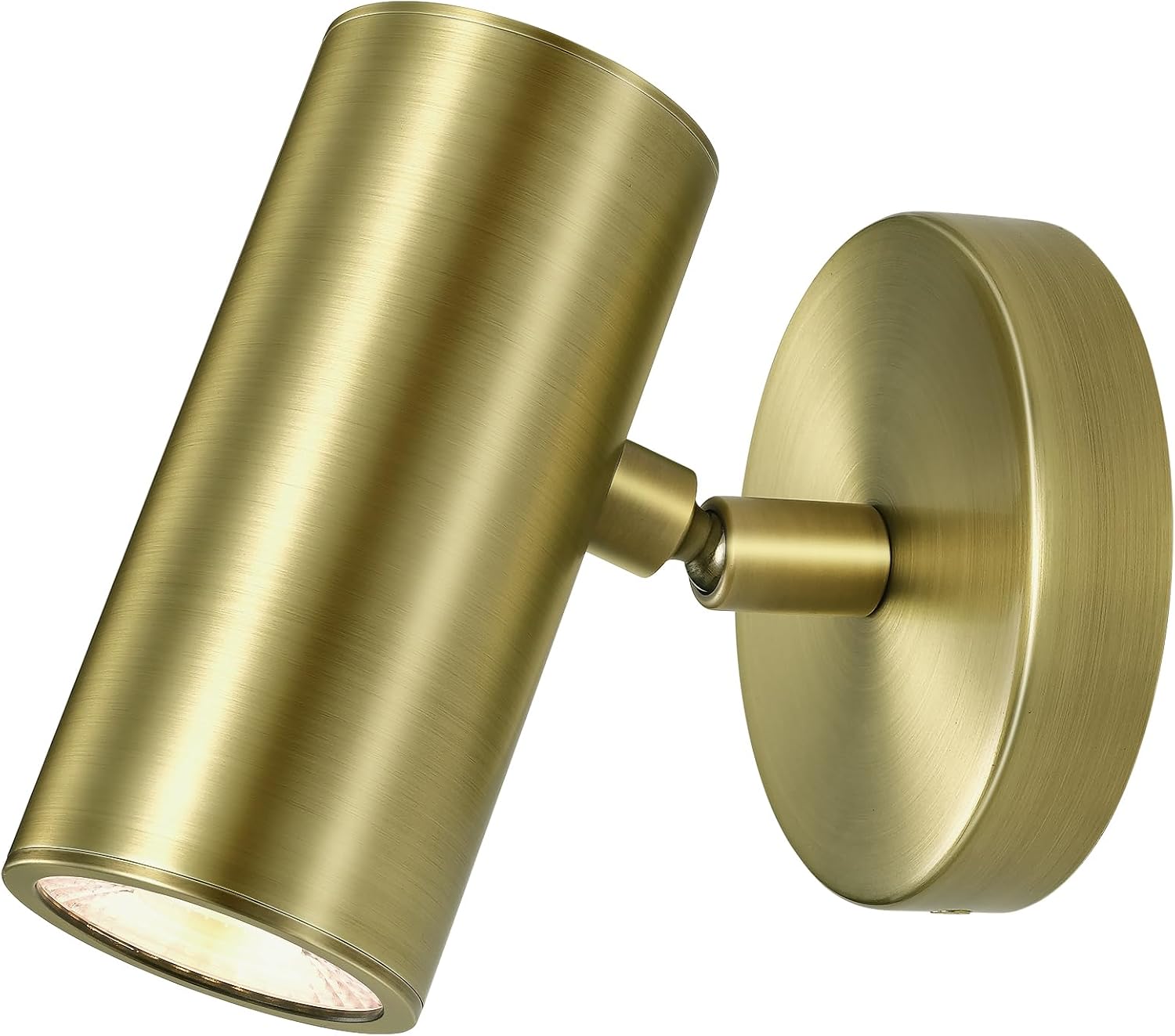 Kinkiet LED, służący do ekspozycji artystycznych portretów, ciepłe światło 5W (barwa miedziana)