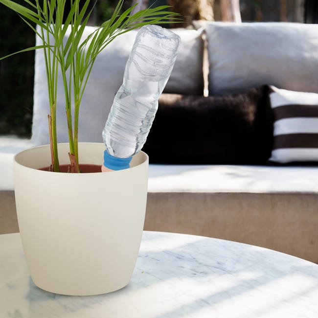 Relaxdays Arrosage En Terre Cuite, Lot De 4, Pour Bouteilles 15 L Pour Plantes Dinterieur Marron Et Bleu 82858460 Relaxdays Arrosage En Terre Cuite, Lot De 4, Pour Bouteilles 15 L Pour Plantes Dinterieur Marron Et Bleu 82858460