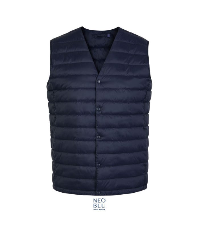 Chaleco Acolchado Para Hombre Ligero Y Fino - Sin Mangas, Cuello En V, Ideal Para Entretiempo, Running Y Deporte