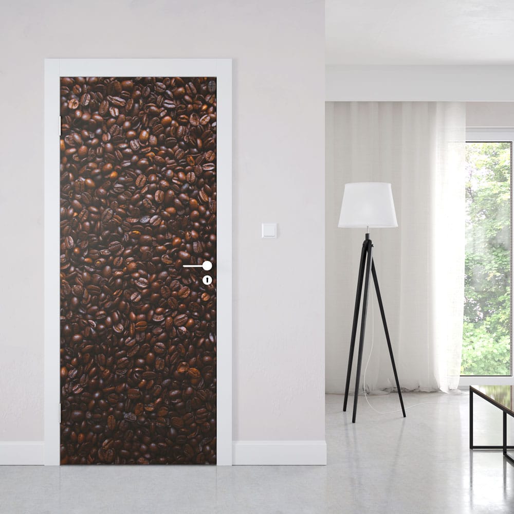 Sticker Porte D'atelier - Autocollant Trompe-l'œil Industriel 204 X 83 Cm - Déco Murale Facile - 14