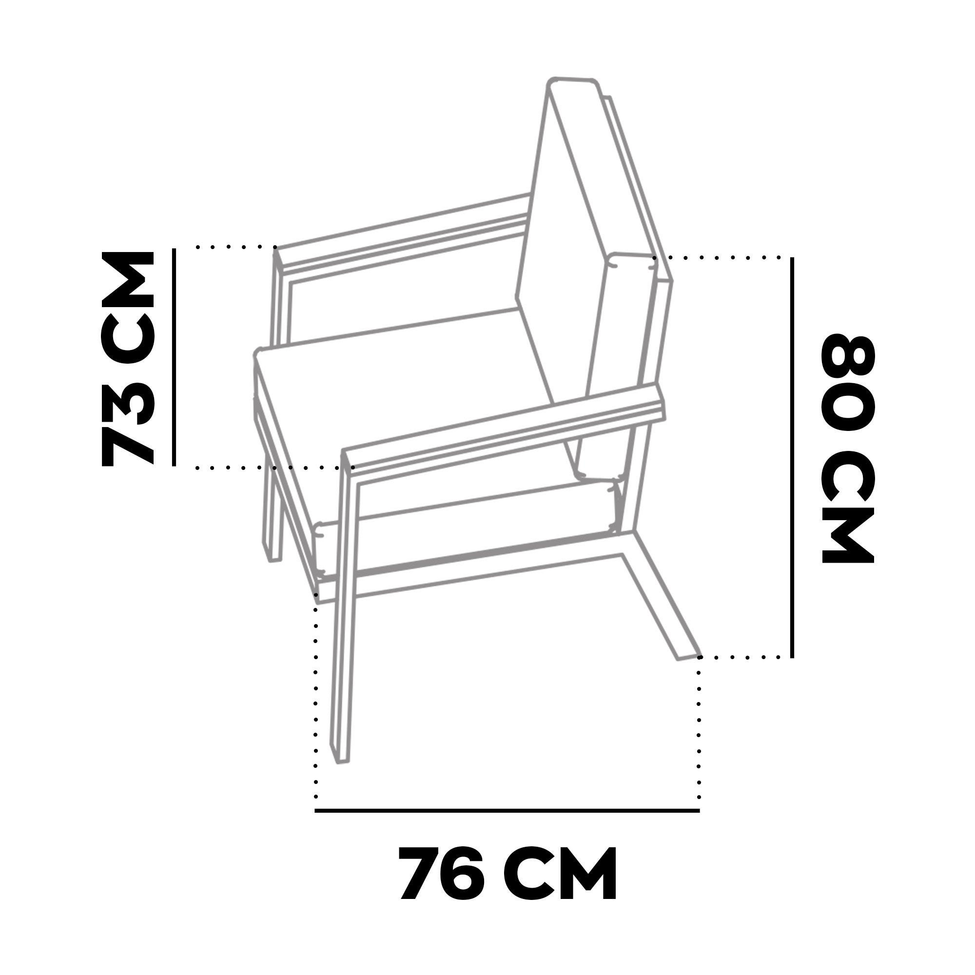 Salon bas de jardin en Aluminium Gris 5 personnes - 6