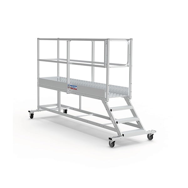 Plateforme roulante 3 marches - Hauteur max. de travail 2.60m - PTF2503PT-P